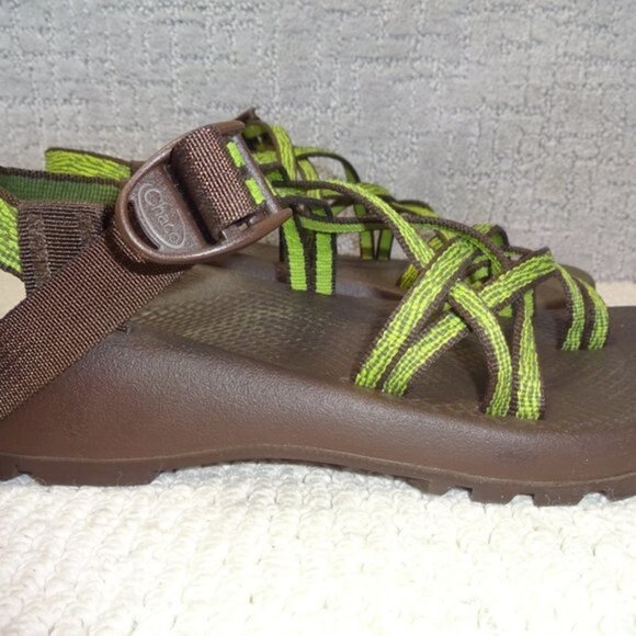 Chaco Unaweep ZX2 Classic Women’s Size 8 US Green Toe Loop Hiking Sport Sandal - Picture 4 of 10